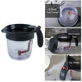 thumbnail image 3 of Fat Separator with Bottom Release Fat Dispenser Gravy Strainer 1000ML Home Kitchen Hotel, 3 of 4