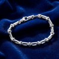 thumbnail image 4 of Pompeii Men's Designer Mariner Link 14k Gold (19gram) or Platinum (30gram) 5mm Bracelet, 4 of 5