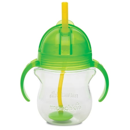 7 Ounce Bouillon Cup (Click Lock Weighted Flexi-Straw Cup, Colors May Vary 7 oz, 7 ounce capacity for water, milk or juice By Munchkin From)