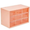 thumbnail image 1 of Dustproof Jewelry Storage Box,Office Storage Boxes Desktop Accessories For Stationery Tape Cosmetics Jewelry Daily Sundries, 1 of 8