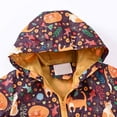 thumbnail image 2 of Herrnalise Jackets for Toddler Cartoon Dinosaur Print Zip Up Hooded Fall Long Sleeve Boys Girls Windproof Coats with Pocket clearance under 10 !, 2 of 8