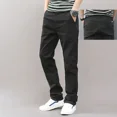 thumbnail image 3 of Pantalones holgados de algodón para hombre, pantalón informal, de negocios, de oficina, rectos, originales, Y2k, estéticos, baratos, para otoño e invierno, 3 of 5