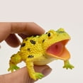 thumbnail image 4 of 4PCS Frog Figure Toy Creative Simulated Funny Squeaky Toy Prank Toy for Kids, 4 of 9