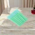 thumbnail image 4 of Unique Bargains 50 Pcs Lightweight Silicone Eyelash Brush for Bathroom Light Green Plastic Silicone, 4 of 5