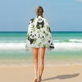 thumbnail image 4 of Cute Panda Oversized -Washed Lightweight Quick Dry Beach Towels - 32"x63", 4 of 7