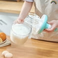 thumbnail image 2 of Manual Egg Beater, Hand Crank Whisk Mixer for Egg White, Cream, Cake Batter and Kitchen Baking, 2 of 6