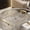 Clear ,A, variant on Rectangular Serving Tray with Handles, 13.3 x 8.2 Inch PVC Storage Plate, Clear Tableware for Home Living Room Coffee Teacups Fruit and Snacks Organizing