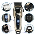 thumbnail image 6 of KEMEI Cordless Hair Clippers for Men with LED Display Hair Cut Grooming Kit Trimmer Machine, KM-1990, 6 of 9