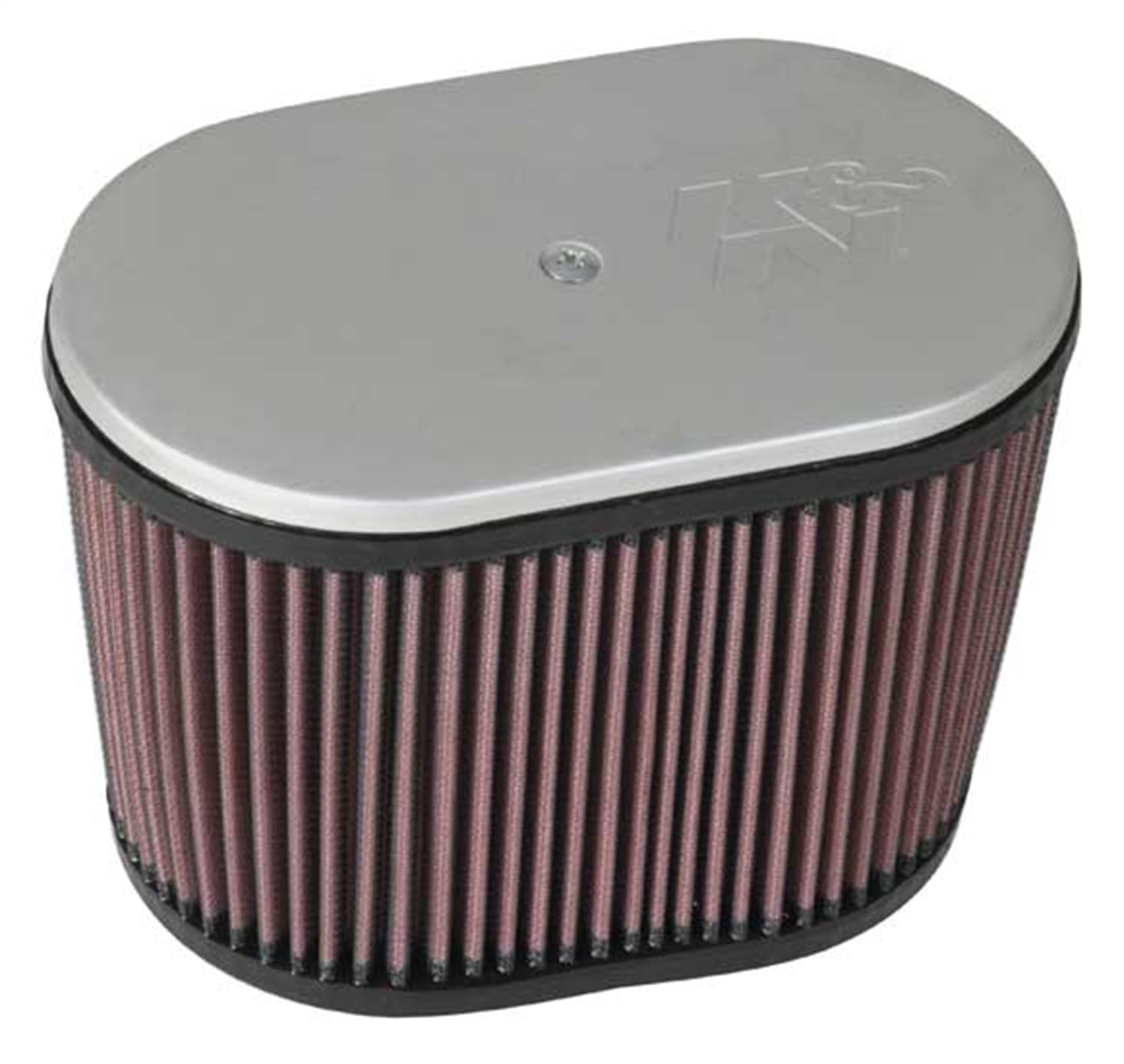 K&N Dual Flange Oval Universal Air Filter High Performance, Premium