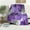 Purple and Grey, variant on Users Cute Cartoon Fluffy Monsters Ultra-Soft Cozy Flannel Blankets, Fuzzy Plush Lightweight Modern Blanket for Couch Sofa Bedding Home Decor, 60" L x 50" W