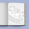 thumbnail image 3 of Stress Relief Cat Coloring Book: Calming and Adorable Designs for Adults, (Paperback), 3 of 7