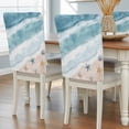 8 Pack Summer Beach Chair Back Covers Abstract Gradient Green Ocean ...