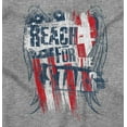 thumbnail image 2 of Reach for the Stars American Pride Crewneck T Shirts Boy Girl Teen Brisco Brands X, 2 of 6