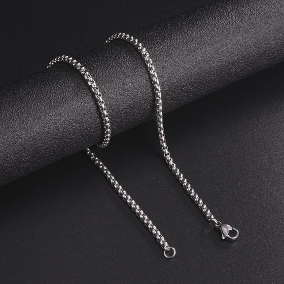 Simple Stainless Steel Necklace Single Chain
