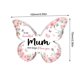 thumbnail image 2 of Letrero acrílico premium para el día de la madre, recuerdo para regalo extra de mamá (mariposa rosa), 2 of 6