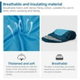 thumbnail image 4 of Invoker Mummy Sleeping Bag | 32-59 ℉ Extreme 3-4 Season Sleeping Bag for Adults Kids Cold Warm Weather for Camping Hiking Traveling & Outdoor Activities, 4 of 7