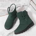 thumbnail image 4 of OKBOP Women's Walking Boots Side Zip Chunky Sole Round Toe Comfort, 4 of 5