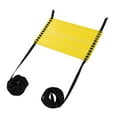 thumbnail image 4 of Escalera De Velocidad De Entrenamiento ágil, Escalera De Cuerda De Entrenamiento Con Escalones PP Nylon Amarillo Negro Fácil De Almacenar 6 M Plegable De Alta Densidad Para, 4 of 8