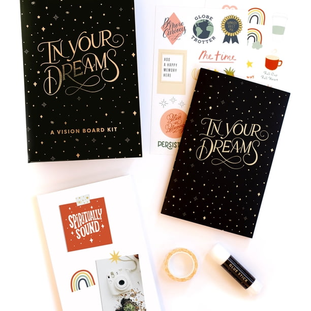 In Your Dreams A Vision Board Kit To Visualize Your Ambitions And Plan Your Goals Other Walmart Com
