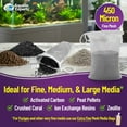 thumbnail image 3 of Aquatic Experts - Premium Reusable Aquarium Filtration Fine Mesh Media Filter Bags with Drawstring, 8 Pack, 3" x 8", 3 of 8