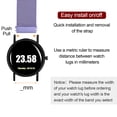 thumbnail image 4 of Uxcell Stainless Steel Mesh Watch Band 16mm Quick Release Metal Replacement Watch Strap with Magnetic Buckle for Men Women, Lavender, 4 of 7
