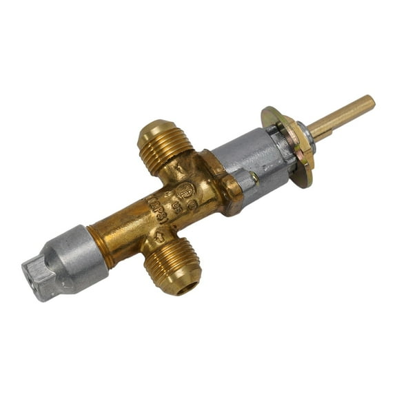 Fire Flame Regulator Valve with Thermocoupler, 900mm Copper Inlet Tube , Perfect for Grills and Ovens Safe and Reliable