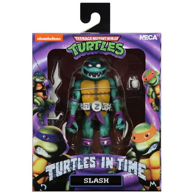 Teenage Mutant Ninja Turtles Figurine Articulée de 7 Pouces Turtles In Time - Slash