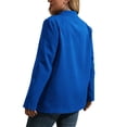 thumbnail image 3 of Langwyqu Spring Fall Fashion Women V-Neck Long Sleeve Office Lady Work Blazer Coat, 3 of 5
