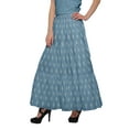 thumbnail image 4 of Moomaya Printed Flared Skirts For Women Long Length Casual Wear Summer Clothing, 4 of 6