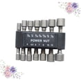 thumbnail image 3 of Mobutofu multi-functional socket wrench Sleeve Wrench Black Flexibility Auto Parts Maintenance 1 Set x 14 Pcs, 3 of 8