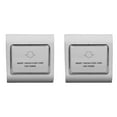 thumbnail image 1 of 2X Interruptor de Alimentación del Hotel Apagado Retardado Tarjeta de Inducción de Ahorro de Energía Inducción de Cables 40 A Baja Frecuencia 220 V, 1 of 6