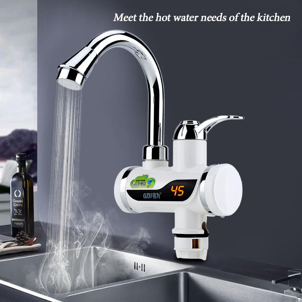 OTVIAP Instant Hot and Cold Water Dispenser Heater Heating Faucet with Temperature Display 1