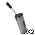thumbnail image 2 of 2x ordeñadora de material acero inoxidable, bomba de vacío de 12V para vacas, ganado, animales de granja Zulema Bomba aspiradora, 2 of 6