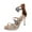 Gold, variant on LNMQLPDBS Heels for Women Sandals Hollowedout Breathable Heels Peeptoe High Pointed Shoes Casual Laceup Women's Women's Sandals