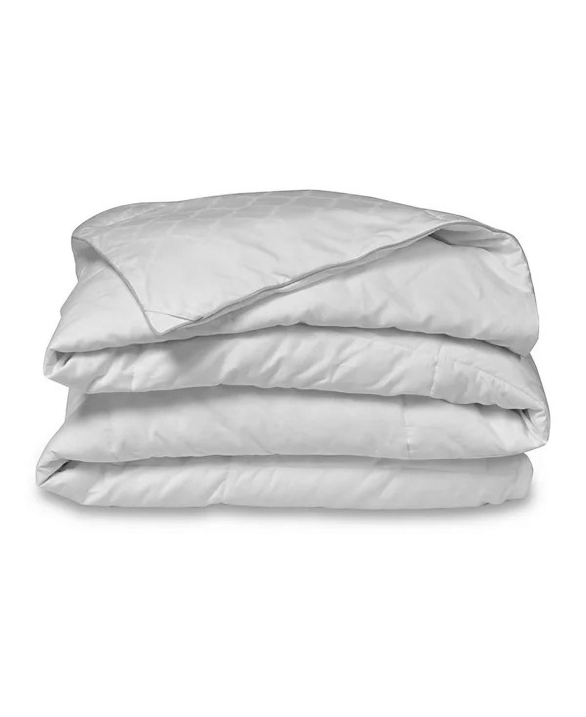 Charter Club WHITE Continuous Comfort350 Thread Count Down Comforter, Full/Queen