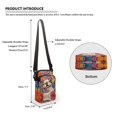 thumbnail image 6 of HELLHERO Shoulder Bags with Shoulder Strap Daily Use Men, Women Cross Body Purse Women Adjustable Shoulder Strap Bulldog, 6 of 7