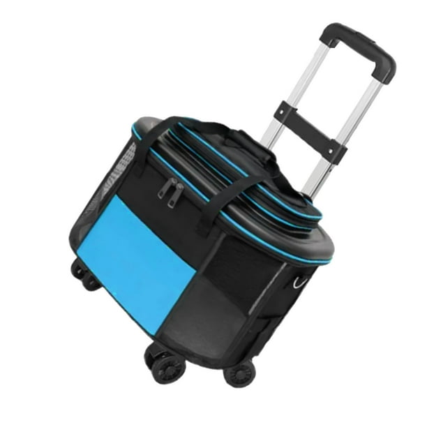 Portable Pet Trolley Case Breathable Dog Cat Carrier With Wheels Pet Suitcase For Travel Outing