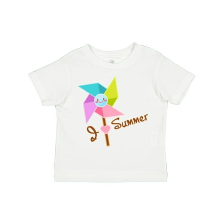 

Inktastic I Love Summer Pinwheel Gift Toddler Boy or Toddler Girl T-Shirt