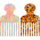 thumbnail image 1 of wonim44 2PCS Acetate Hair Picks for women Curly Wide Tooth Hair Pick Comb Smooth Detangling Professional Hairs Styling Picks Comb Reducing Knots Afro Pick Styling Tool for Women Men Curly Hairs, 1 of 1