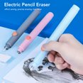 thumbnail image 3 of Strong Motor Electric Eraser, 20 Refills Battery Operated Eraser Small Areas Precision Control for Small Areas Detailed Work Drawing Studio Artists, 3 of 7