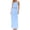 C-Blue12, variant on DHFJKG Womens Maxi Skirt Set Backless Summer 2 Piece Outfits Chiffon Sleeveless Crop Top Tiered Long Skirts Beach Vacation Clothes Soft Outfit