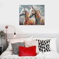 thumbnail image 4 of GOSMITH Horse Canvas Wall-Art Graffiti Wall Art Bedroom  Animal Pictures Wall Art Ready To Hang, 4 of 4