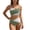Army Green*, variant on Women's Bikini Sets High Waisted 2 Piece Swimwear Color Block Bathing Suit Outdoor Activities Surfing Athletic Swimsuit