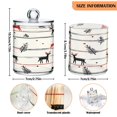 thumbnail image 3 of Ryvnso 2 Pack Qtip Holder Organizer Bohomia Christmas Reindeer Bathroom Cotton Swabs Cans Storage Canister, 3 of 7