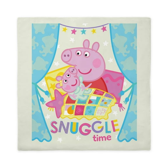 CafePress - Peppa Pig: Snuggle Time - Queen Duvet