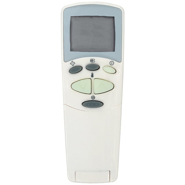 Methold Control remoto de aire acondicionado, pantalla LCD Digital, controlador de A/C, repuesto de botón de interruptor de pieza para Videojuegos y accesorios