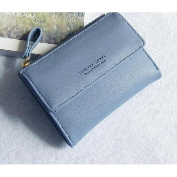 Clearance Sale!Womens Purse Leather Short Zip Wallet Small Wallet ...