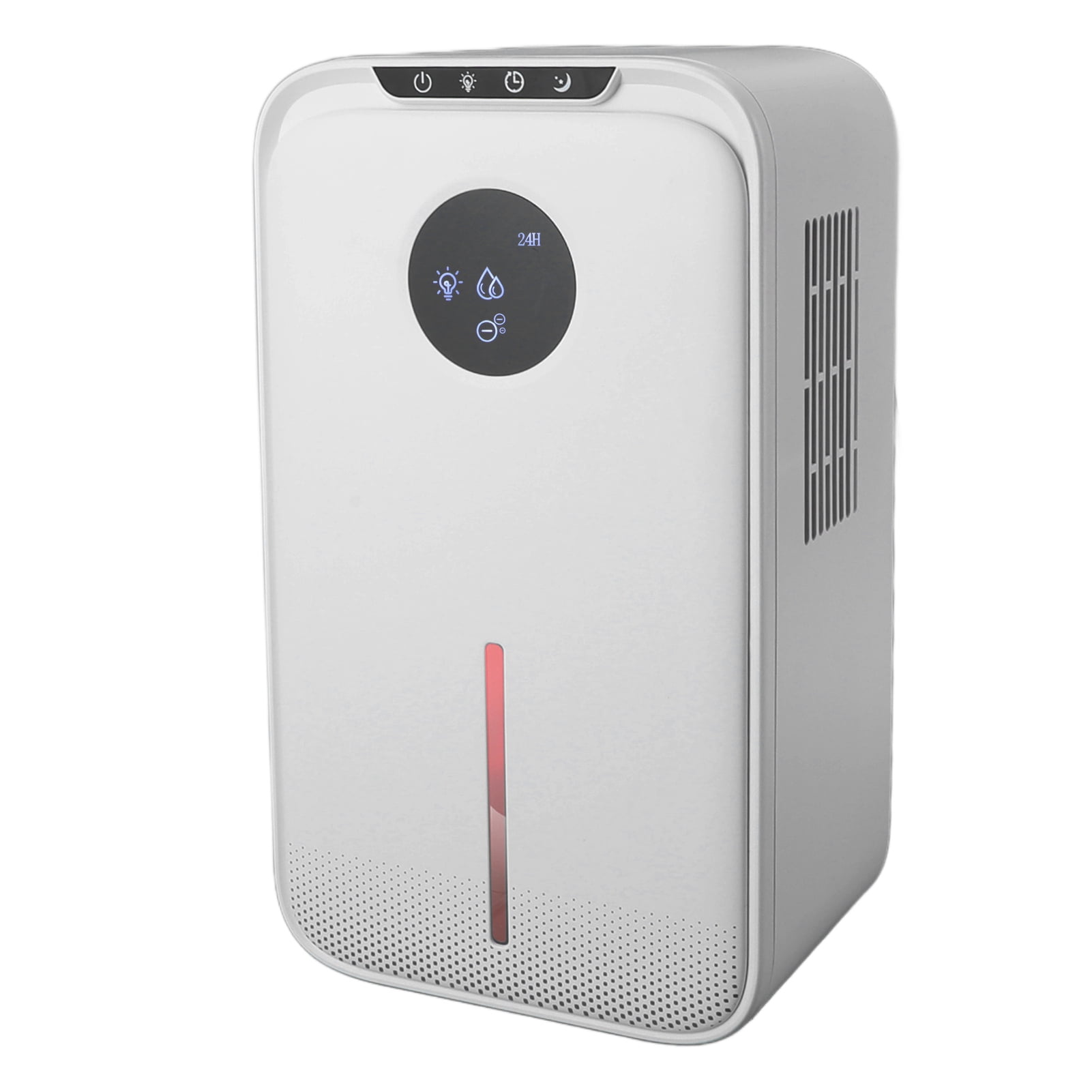 85 OZ Dehumidifier for Home, 800 Sq Ft Quiet Dehumidifier with Drain Hose, Reusable Filter, Sleep Mode, Auto Shut Off, Timer, Portable for Bedroom Bathroom, Basement