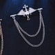 thumbnail image 4 of Broche Pin Ropa Pins Breastpin Adornos Accesorios Decoración Plata Zulema Broche, 4 of 7