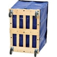 thumbnail image 4 of Global Industrial 16 Bushel, Blue Vinyl Basket Bulk Truck, Unassembled, 40"L x 28"W x 35"H, 4 of 6